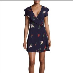 Saks Fifth Avenue Ruffle Wrap Dress